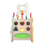 Дървен Дидактически Куб - Петел --- BebeMama