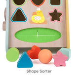 Дървен Дидактически Куб - Петел --- BebeMama