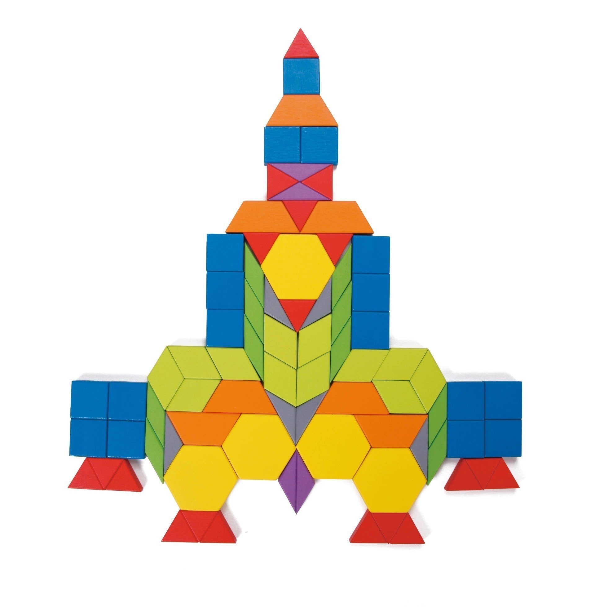 Дървен Конструктор От 250 Части --- BebeMama