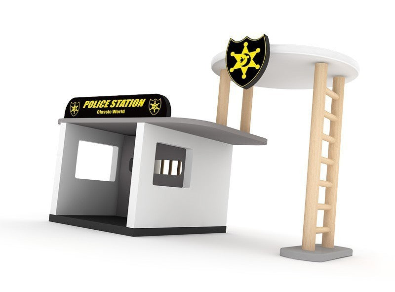 Дървен Конструктор - Полицейски Участък --- BebeMama