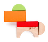 Дървен Конструктор Със 100 Блокчета --- BebeMama