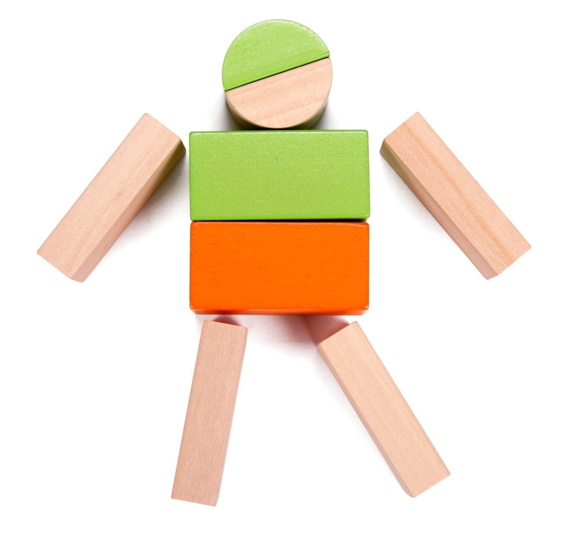 Дървен Конструктор Със 100 Блокчета --- BebeMama