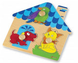 Дървен Пъзел - Къщичка - Пъзели - Classic World - BebeMama