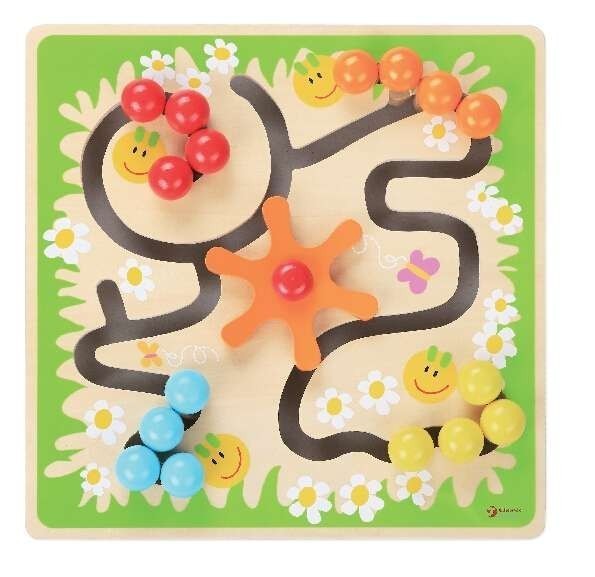 Дървена Детска Играчка - Лабиринт - Логика, Памет И Баланс - Classic World - BebeMama