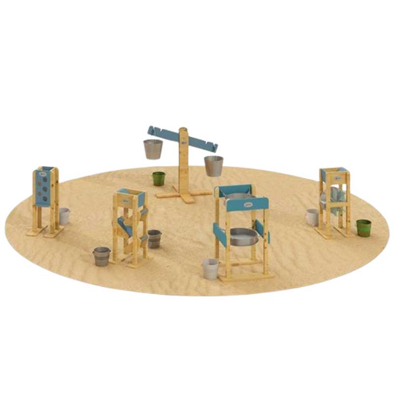 Дървена Детска Кула За Игра С Пясък 3+ Години Classic World Educational