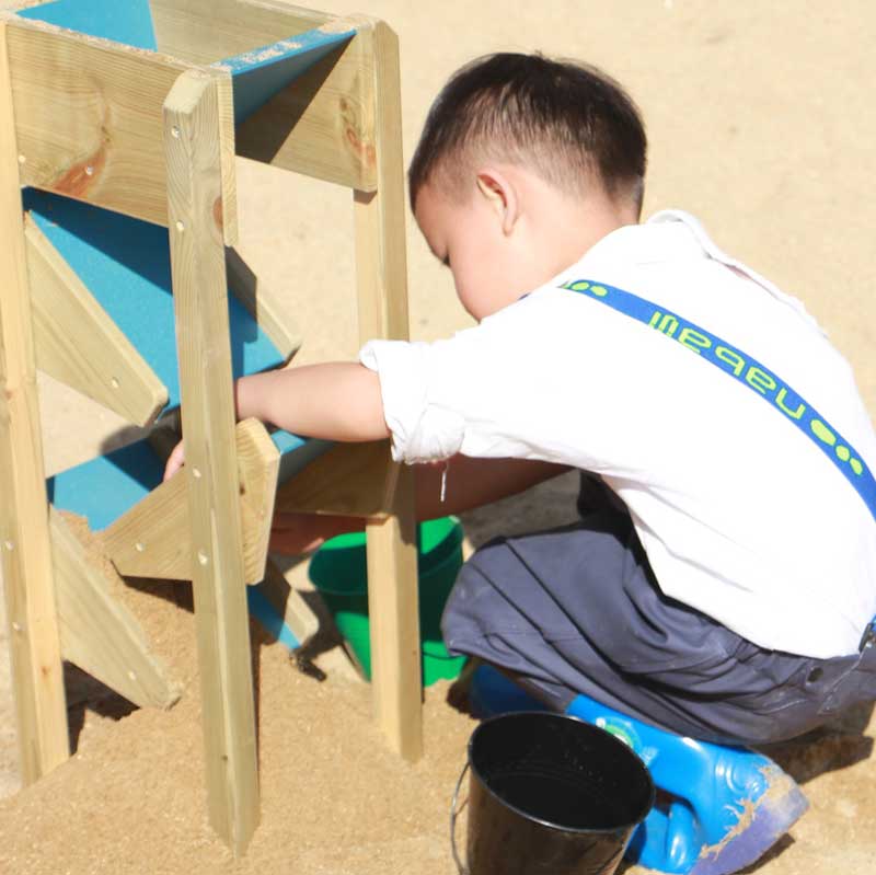 Дървена Детска Кула За Игра С Пясък 3+ Години Classic World Educational