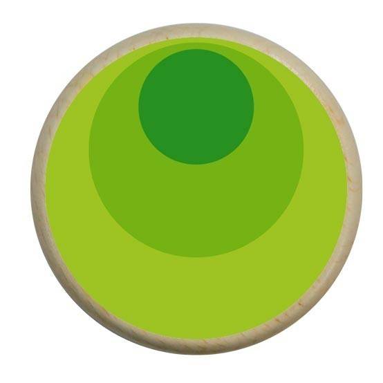 Дървена Дрънкалка - Валяче С Топче --- BebeMama