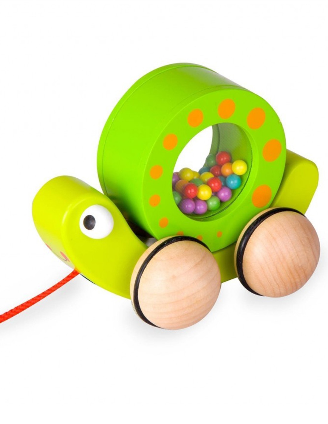 Дървена Играчка Охлювче За Дърпане - Дървени Играчки - Classic World - BebeMama