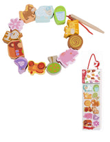 Дървена Играчка За Нанизване - Ферма - Умения И Творчество - Classic World - BebeMama