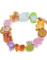 Дървена Играчка За Нанизване - Ферма --- BebeMama