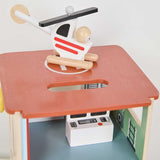 Дървена Пожарна Станция От 13 Части За Деца Над 3 Години Classic World