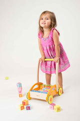 Дървена Проходилка - Уокър С Кубчета --- BebeMama