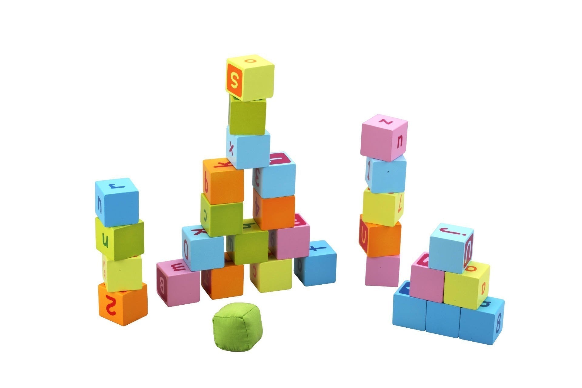 Дървена Проходилка - Уокър С Кубчета --- BebeMama