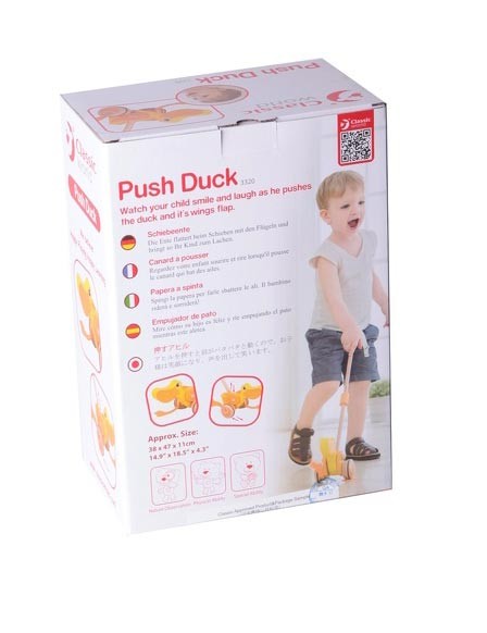 Дървено Пате За Бутане --- BebeMama