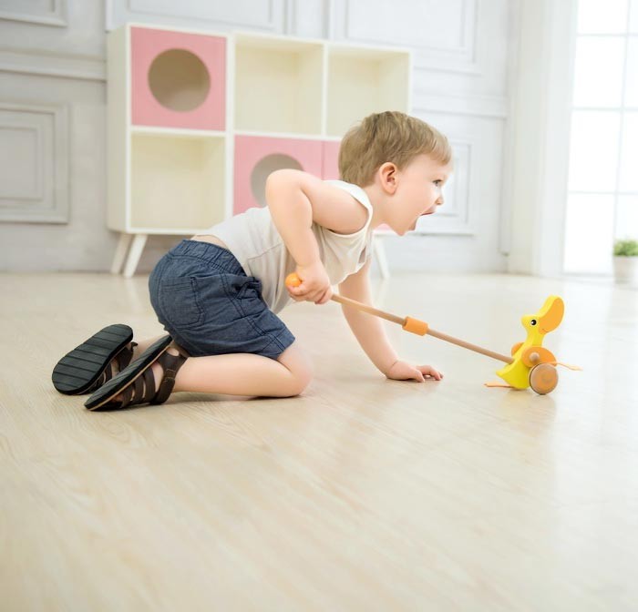 Дървено Пате За Бутане --- BebeMama