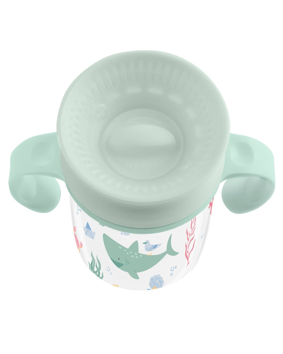 Чаша 360° Неразливаща 300Мл Deep Sea Mint