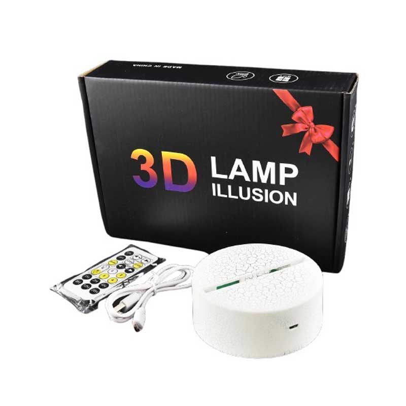 Декоративна 3d Led Нощна Лампа, Динозавър, Променящи Се Цветове, 18 См Robetoy