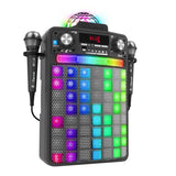 Караоке Bluetooth Тонколона С 2 Микрофона За Деца Idance