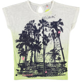 Детска Блуза За Момичета С Къси Ръкави И Щампа, 176 См. 16 Г. Lckr