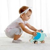 Детска Дървена Играчка За Дърпане - Слонче --- BebeMama