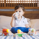 Детска дървена количка - Линейка --- BebeMama