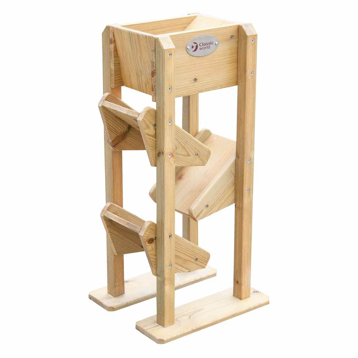 Детска дървена кула за игра в пясъчник - Играчки За Плаж - Classic World Educational - BebeMama