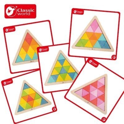 Детска дървена мозайка --- BebeMama