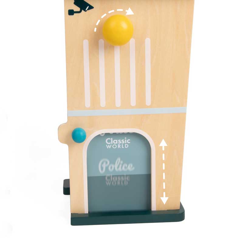 Детска Дървена Полицейска Станция С Аксесоари Classic World