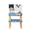 Детска Дървена Работилница С Инструменти, Ginger Home, Синя, 46Х26Х67Cm