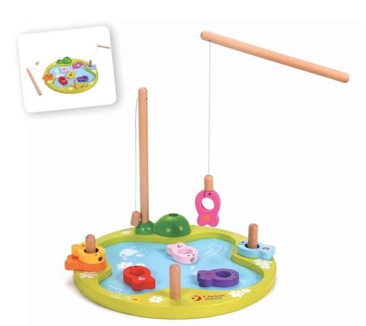 Детска игра риболов с магнити - Магнити - Classic World - BebeMama