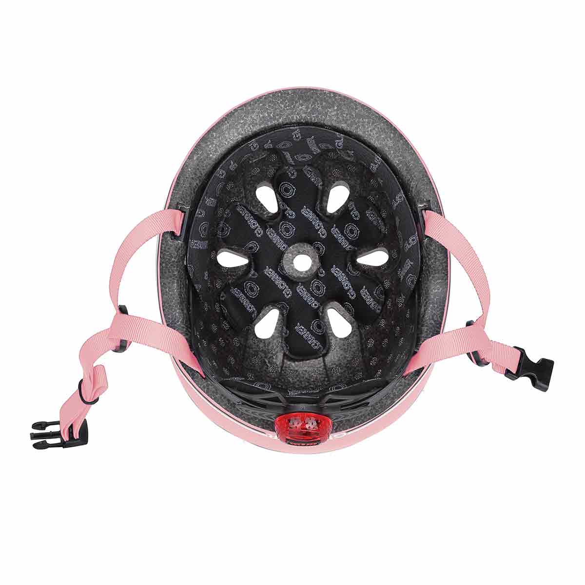 Детска каска за колело и тротинетка Globber, 45-51 см, пастелно розова --- BebeMama