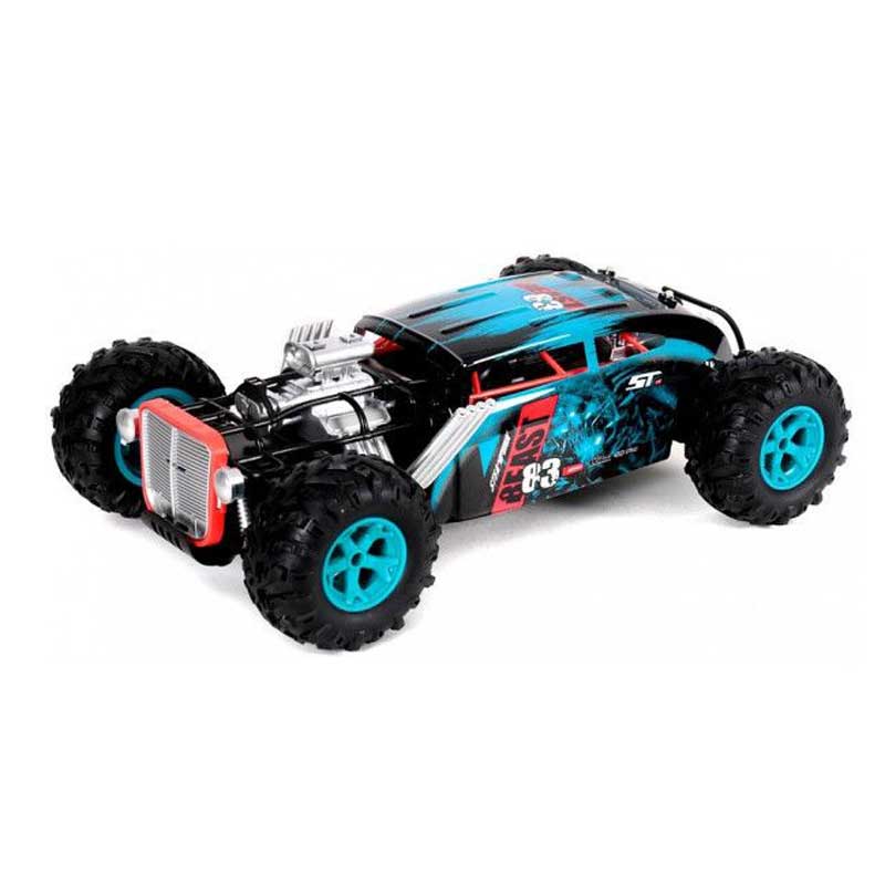 Детска Кола 4Х4 За Каскади С Rc Управление 1:12