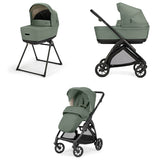 Cărucior Inglesina Electa System Duo 2 în 1 - Verde Murray / Negru Total