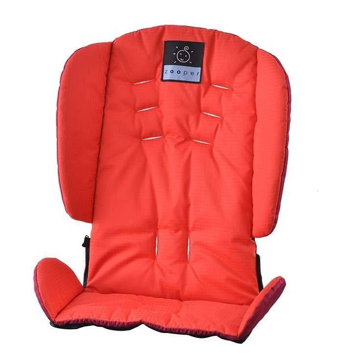 Детска количка, комбинирана Zooper Waltz Flaming Plaid, червена --- BebeMama