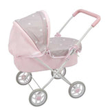 Детска Количка За Кукли В Розово И Сиво --- BebeMama