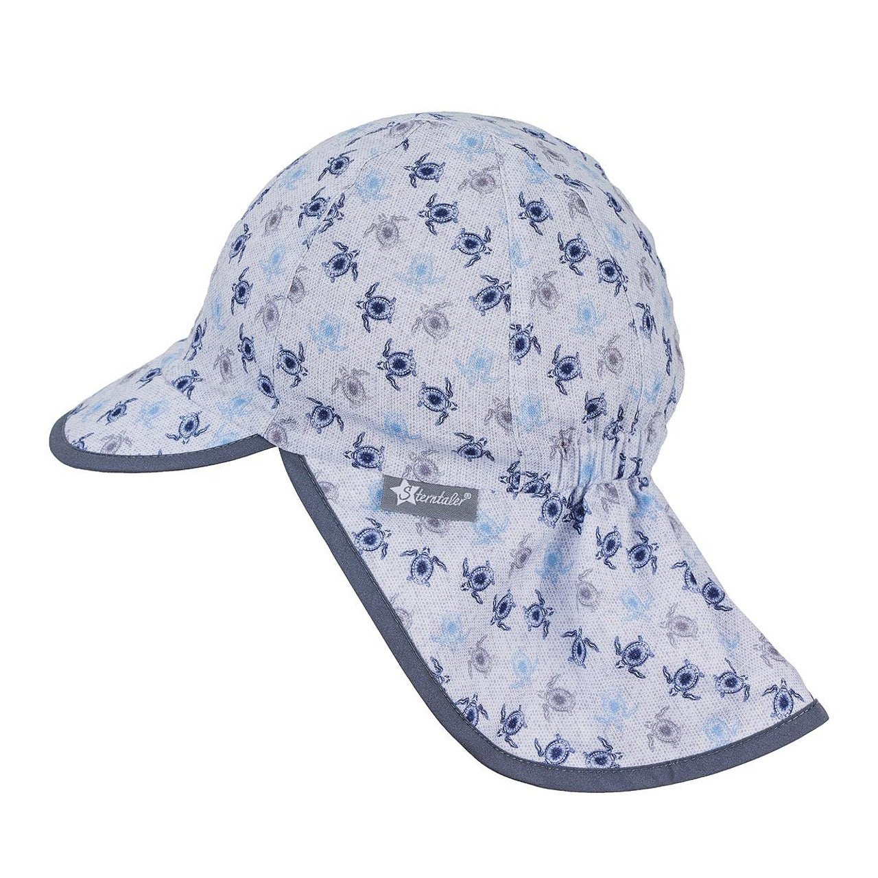 Детска Лятна Шапка С Uv 30+ Защита, С Платка На Тила, 47 См. 9 12 М. Sterntaler