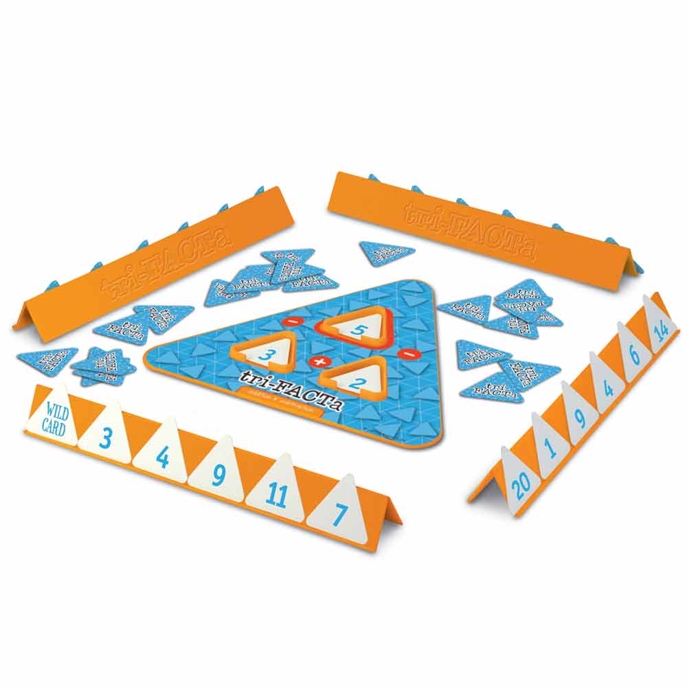 Детска математическа игра за събиране и изваждане tri-FACTa - Образователни Игри - Learning Resources - BebeMama