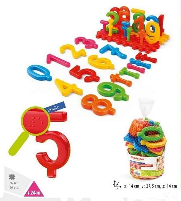 Детска образователна игра - Светът на числата 36 елемента - Образователни Игри - Marioinex - BebeMama