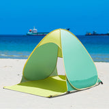 Детска Pop Up Палатка С Uv Защита 50+ Лека, Сгъваема, За Плаж И Градина, 165×150×110 См Ginger Home