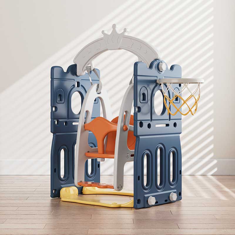 Детска Пластмасова Люлка Синя Feelkids