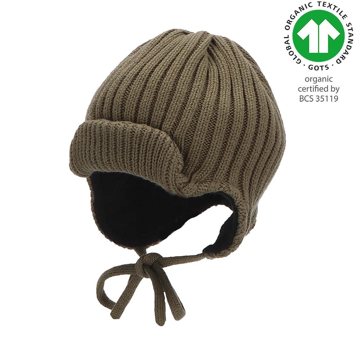 Детска Плетена Шапка От Био Памук, 49 См. 12 18 М. Sterntaler