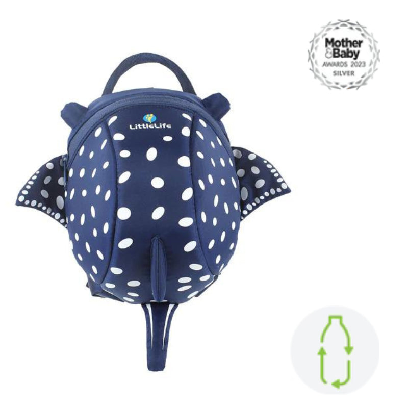 Детска Раница Littlelife Скат, 2Л, С Повод