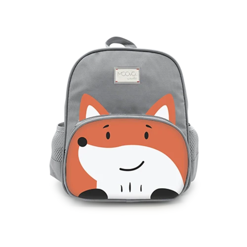 Детска Раница Малка Nuvita, Лисица, Сива - Детски Раници - Nuvita - BebeMama