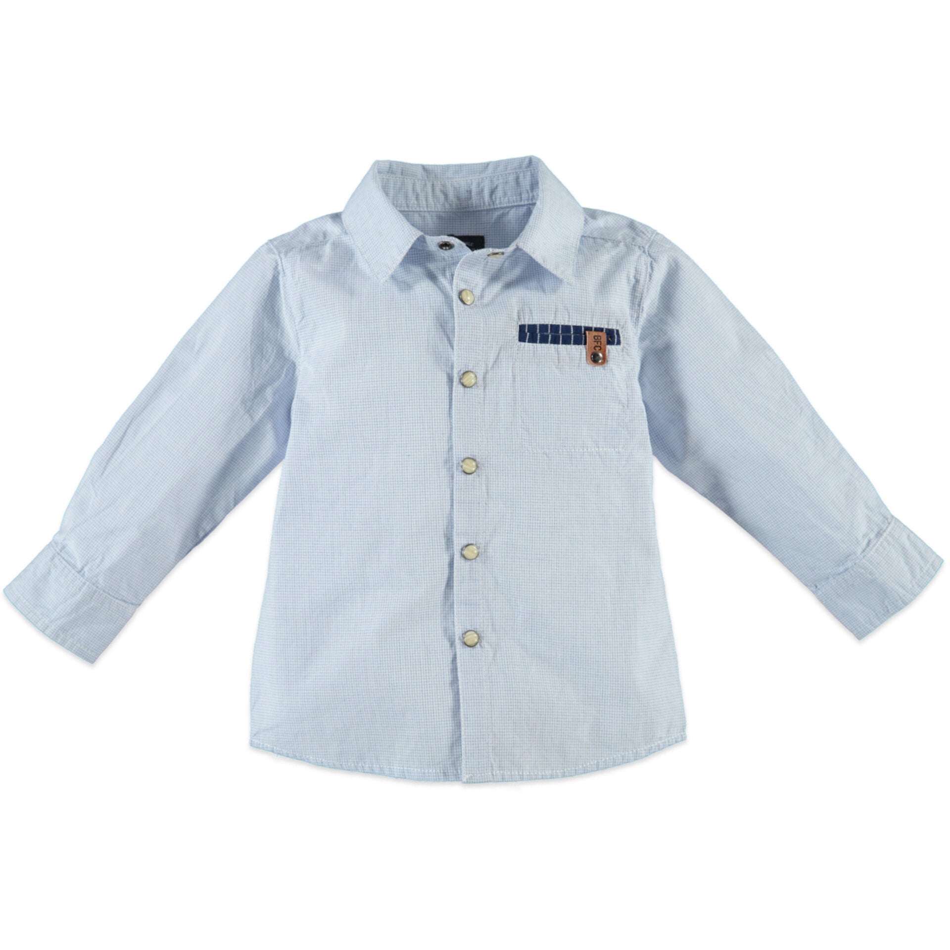 Детска Риза С Дълги Ръкави За Момче 80 См. 12 18 М. Babyface