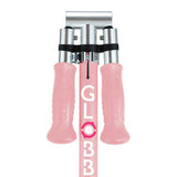 Детска Сгъваема Тротинетка С Две Светещи Колела Globber Flow Foldable Junior Lights - Розова --- BebeMama