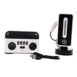 Детска Спортна Електрическа Кола New Energy Със Зарядна Станция, Rc В Бял Цвят Crazon