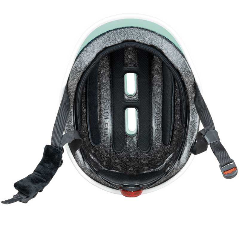 Детска Светеща Каска Globber Master Xs/S (47-51См), Ментово-Зелена --- BebeMama
