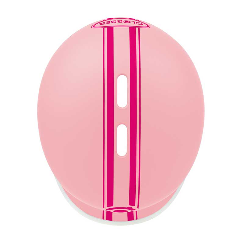 Детска Светеща Каска Globber Master Xs/S (47-51См), Пастелно Розова --- BebeMama