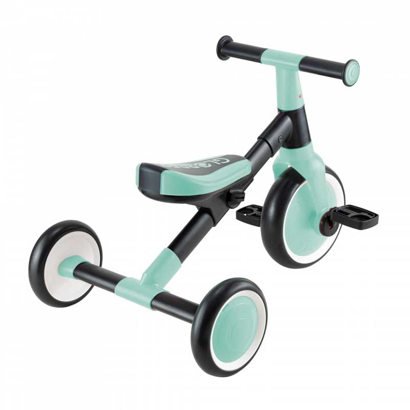 Детска Триколка Globber Learning Trike 2 В 1 - Ментово Зелена --- BebeMama