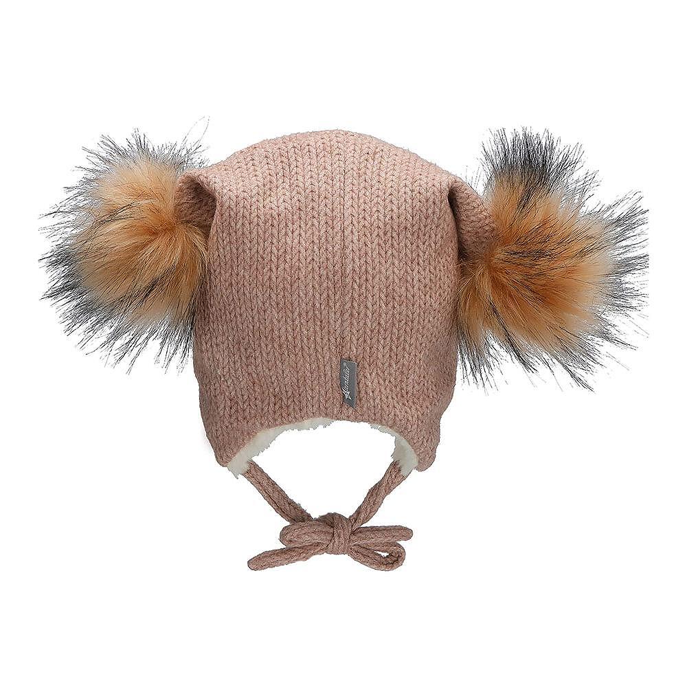 Детска Зимна Шапка За Момиче, С Помпони , 55 См. 4 6 Г. Sterntaler